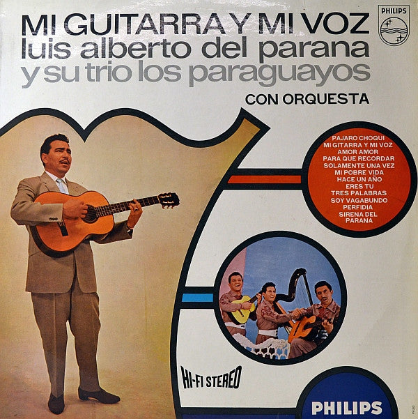 Luis Alberto del Parana y Los Paraguayos : Mi Guitarra Y Mi Voz (LP, Comp)