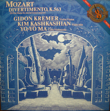 Wolfgang Amadeus Mozart - Gidon Kremer, Kim Kashkashian, Yo-Yo Ma : Divertimento, K. 563 (LP, Album)