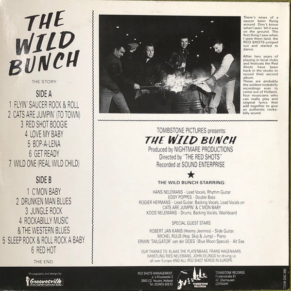 The Red Shots : The Wild Bunch (LP, Album)