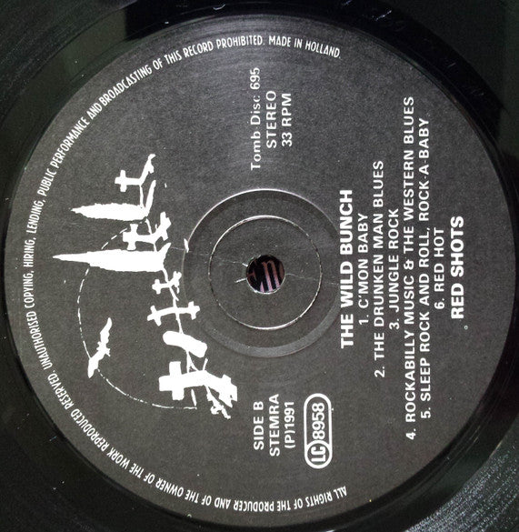 The Red Shots : The Wild Bunch (LP, Album)