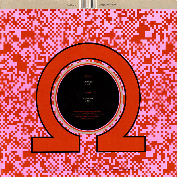 The Shamen : Omega Amigo (12", Single)