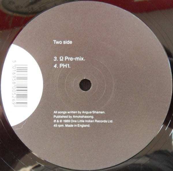 The Shamen : Omega Amigo (12", Single)