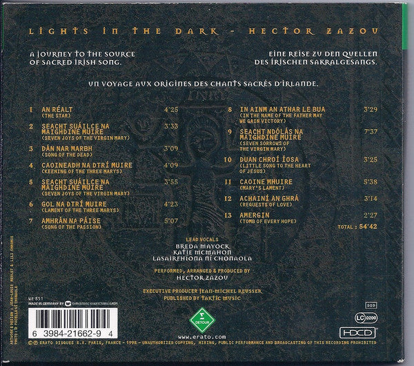 Hector Zazou : Lights In The Dark (HDCD, Album, Dig)