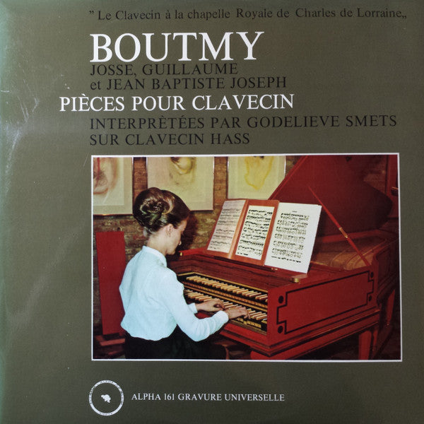 Jean Baptiste Joseph Boutmy, Godelieve Smets : Pièces pour Clavecin (LP)