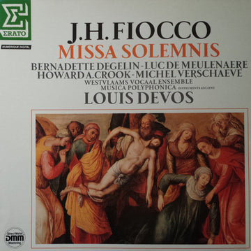 Joseph Hector Fiocco - Het Westvlaams Vocaal Ensemble, Musica Polyphonica, Louis Devos : Missa Solemnis (LP)