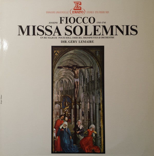 Joseph Hector Fiocco - Les Solistes De Liège, Maurice André, Géry Lemaire : Missa Solemnis (2xLP)