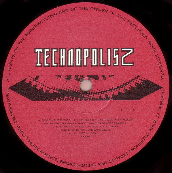 Various : Technopolis 2 (LP, Comp)