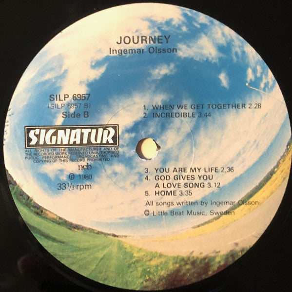 Ingemar Olsson : Journey (LP, Album)