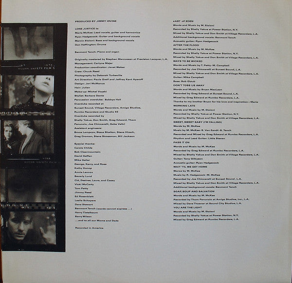 Lone Justice : Lone Justice (LP, Album)