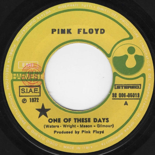 Pink Floyd : One Of These Days / Fearless (7", Single)