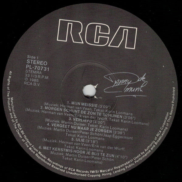 Danny de Munk : Danny De Munk (LP, Album)