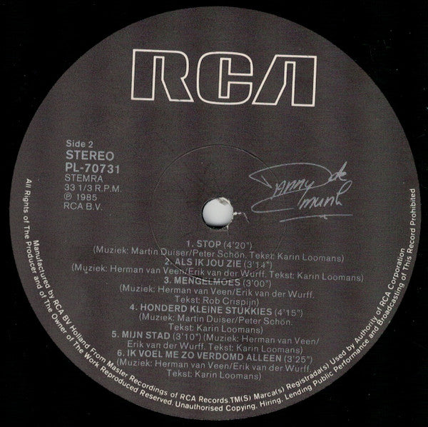 Danny de Munk : Danny De Munk (LP, Album)