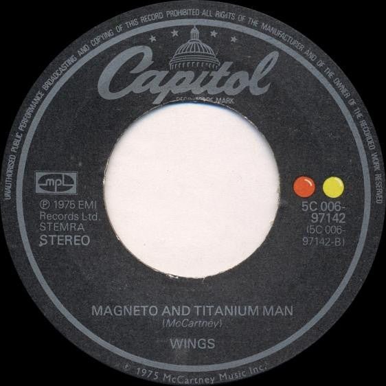 Wings (2) : Venus And Mars / Rockshow (7", Single)