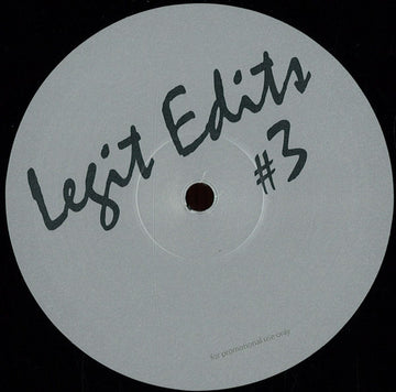 Soulphiction : Legit Edits #3 (12", Unofficial)