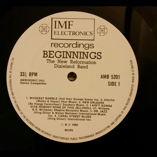 The New Reformation Band : Beginnings (LP, Amb)