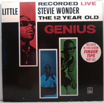 Stevie Wonder : Recorded Live The 12 Year Old Genius (LP, Album, RE)