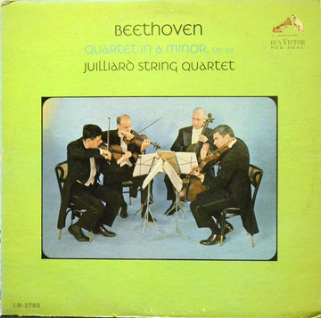 Ludwig van Beethoven, Juilliard String Quartet : Quartet In A Minor Op. 132 (LP, Mono)