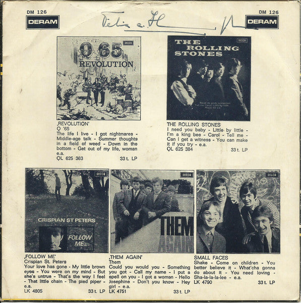 Procol Harum : A Whiter Shade Of Pale / Lime Street Blues (7", Single, Yel)