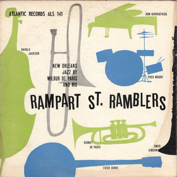 Wilbur De Paris And His Rampart Street Ramblers : New Orleans Jazz (10", Album)