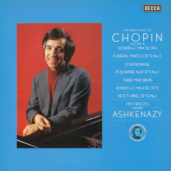 Frédéric Chopin, Vladimir Ashkenazy : The Piano Music Of Chopin Volume 14 (LP)