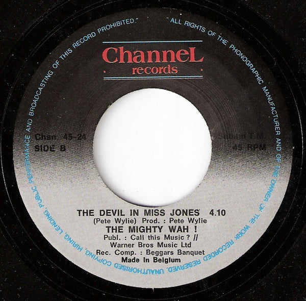 The Mighty Wah!* : Come Back (7", Single)