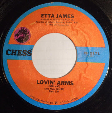 Etta James : Lovin' Arms (7", Single)