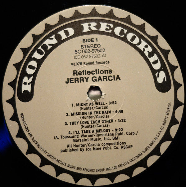 Jerry Garcia : Reflections (LP, Album)