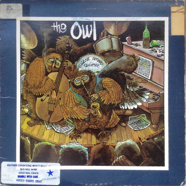 Eugene Amaro Quartet : The Owl (LP, Album)