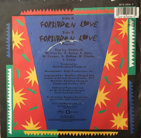 Third World : Forbidden Love (7")