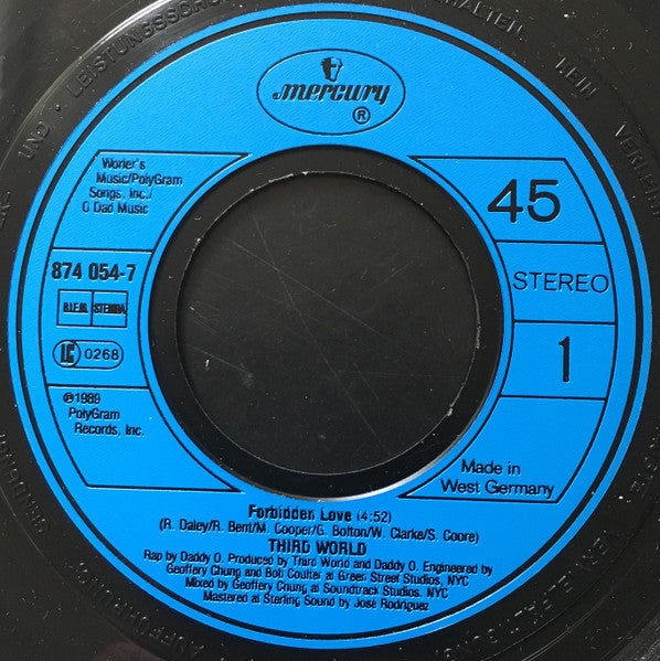 Third World : Forbidden Love (7")