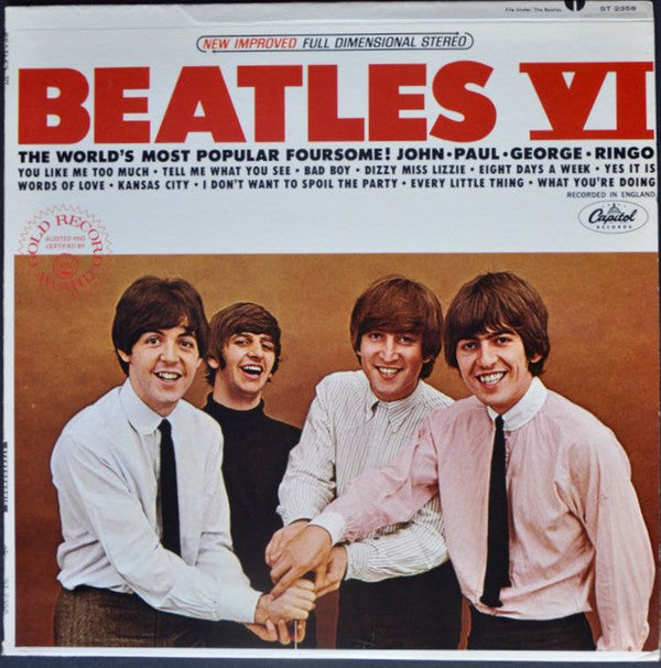 The Beatles : Beatles VI (LP, RE)