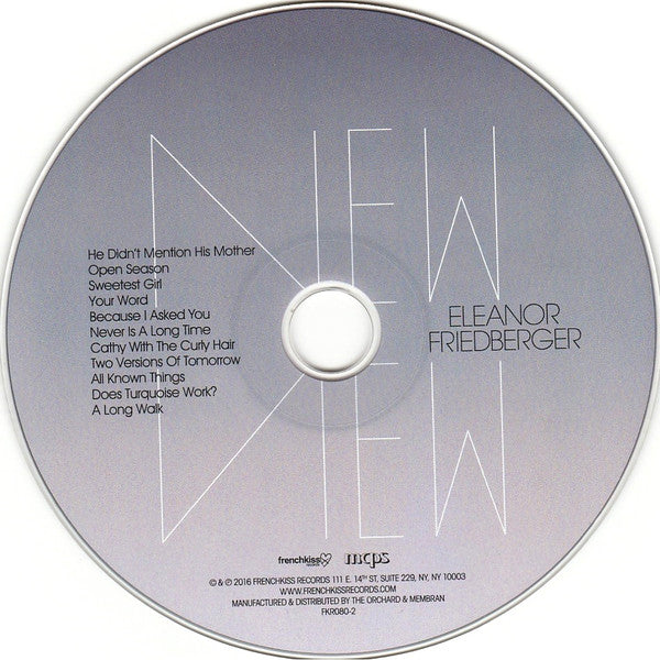 Eleanor Friedberger : New View (CD, Album)