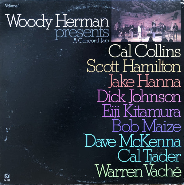 Woody Herman : Presents A Concord Jam Volume 1 (LP, Album)