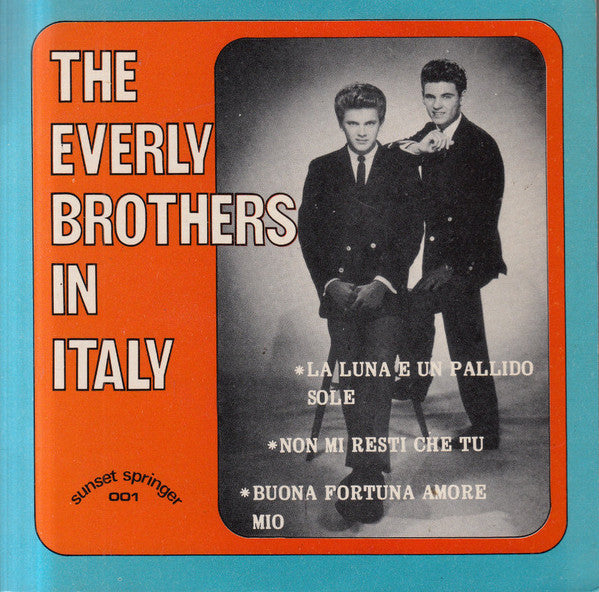 Everly Brothers : The Everly Brothers In Italy (7", EP)