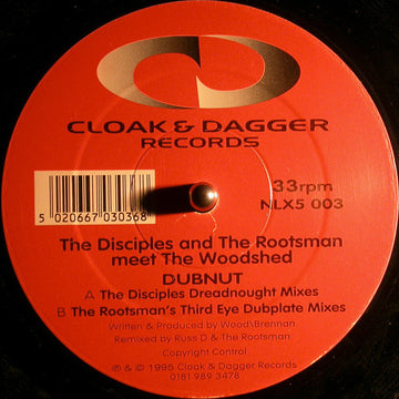 The Disciples (2) And The Rootsman Meet The Woodshed : Dubnut (12")