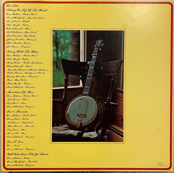 Don McLean : Playin' Favorites (LP, Album)