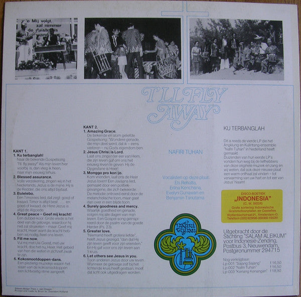 Nafiri Tuhan : Ku Terbanglah - I'll Fly Away (LP, Album)