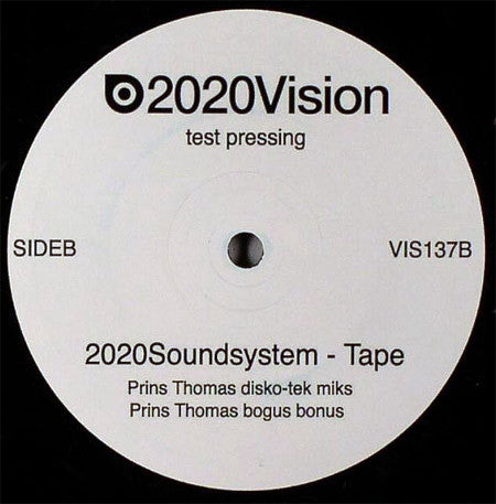 2020 Soundsystem : Tape (Prins Thomas Remixes) (12")