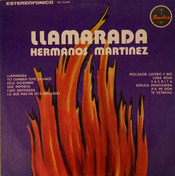 Hermanos Martínez : Llamarada (LP, Album)