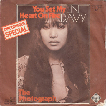 En Davy : You Set My Heart On Fire (7", Single)