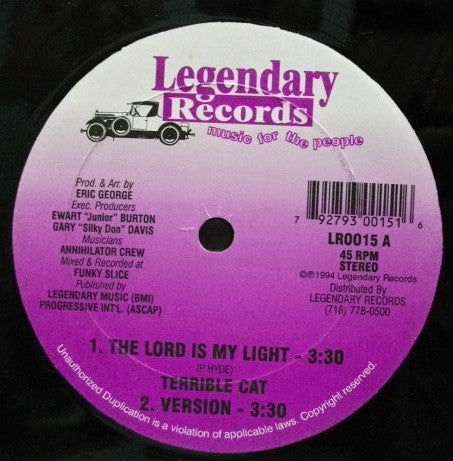 Terrible Cat : The Lord Is My Light (12")