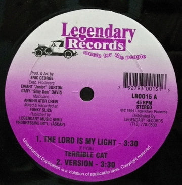 Terrible Cat : The Lord Is My Light (12")