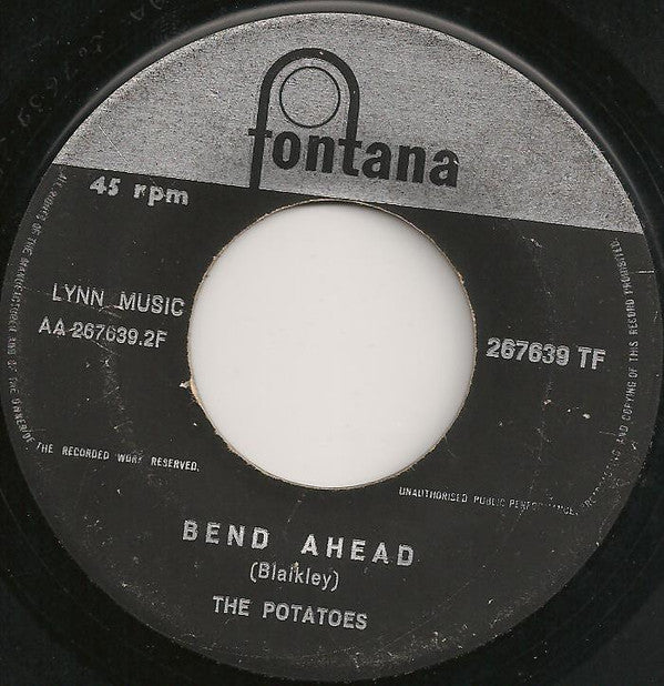 The Potatoes (3) : The Bend (7", Single)