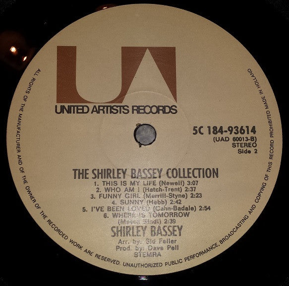 Shirley Bassey : The Shirley Bassey Collection (2xLP, Comp, Gat)