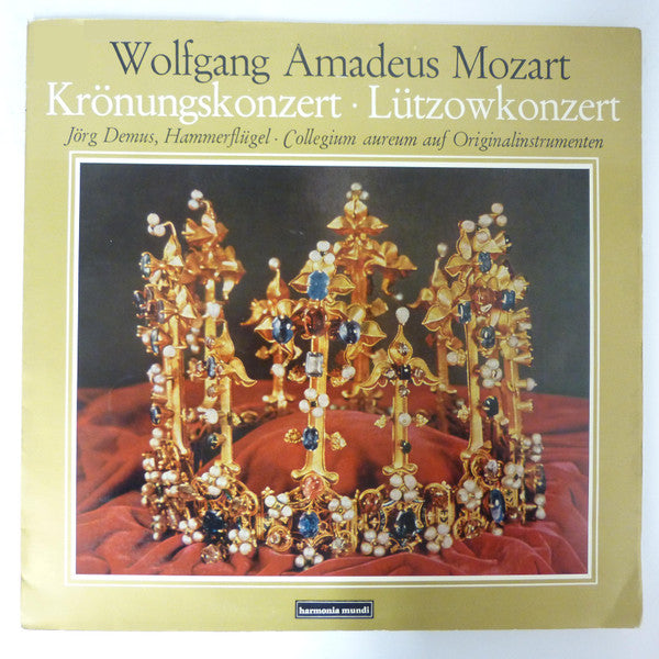 Wolfgang Amadeus Mozart - Jörg Demus, Collegium Aureum : Krönungskonzert / Lützowkonzert (LP)