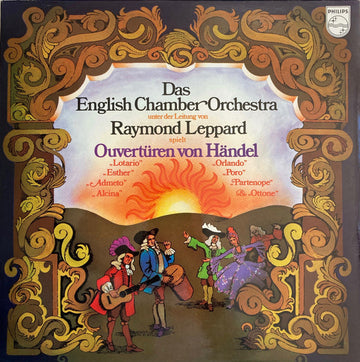 English Chamber Orchestra, Raymond Leppard - Georg Friedrich Händel : Ouvertüren von Händel (LP)