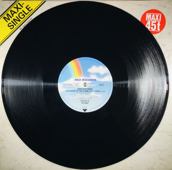 Dan Hartman : Name Of The Game (12", Maxi)