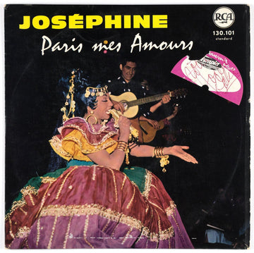 Josephine Baker : Paris Mes Amours (10", Mono)