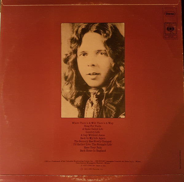 Bobby Whitlock : Bobby Whitlock (LP, Album)
