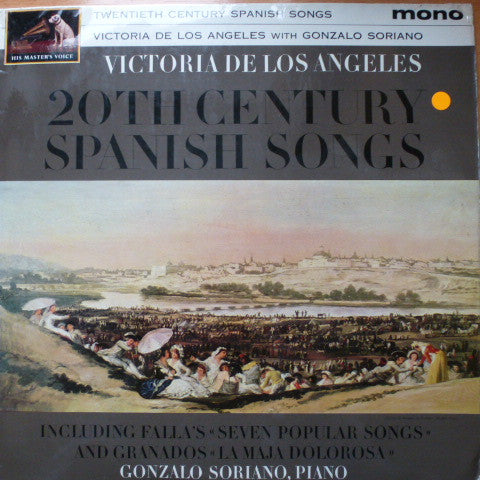 Victoria De Los Angeles : 20th Century Spanish Songs (LP, Mono)